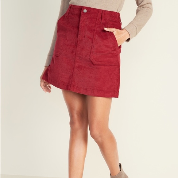 Old Navy High-Waisted Corduroy Skirt - Picture 2 of 3